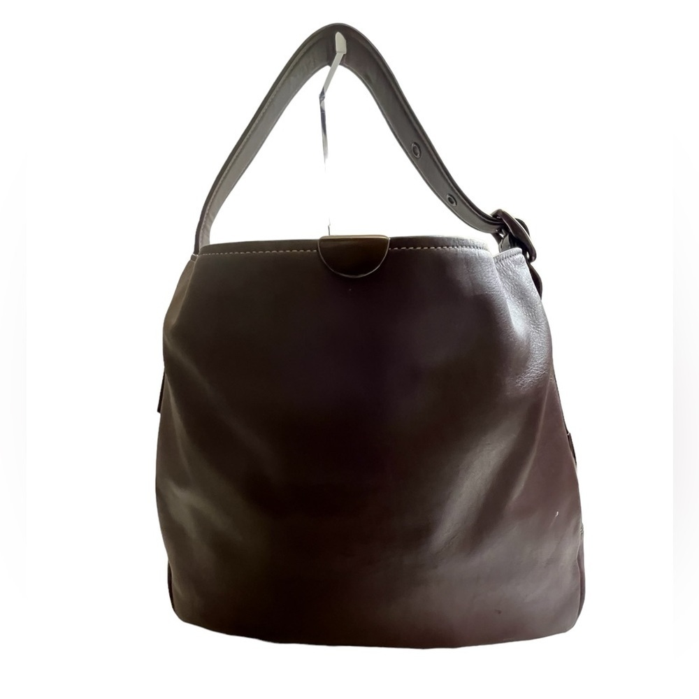 Coach Bedford Smooth Glovetanned Leather Hobo Handbag Oxblood